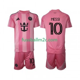 Fußballtrikots Inter Miami Lionel Messi 10 Kinder Heim Trikotsatz 2025